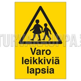 Varo leikkiviä lapsia 