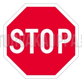 Pakollinen pysäyttäminen, STOP-merkki 